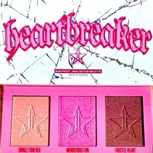 Jeffree Star Cosmetics Heartbreaker Skin Frost Highlighter Palette New!